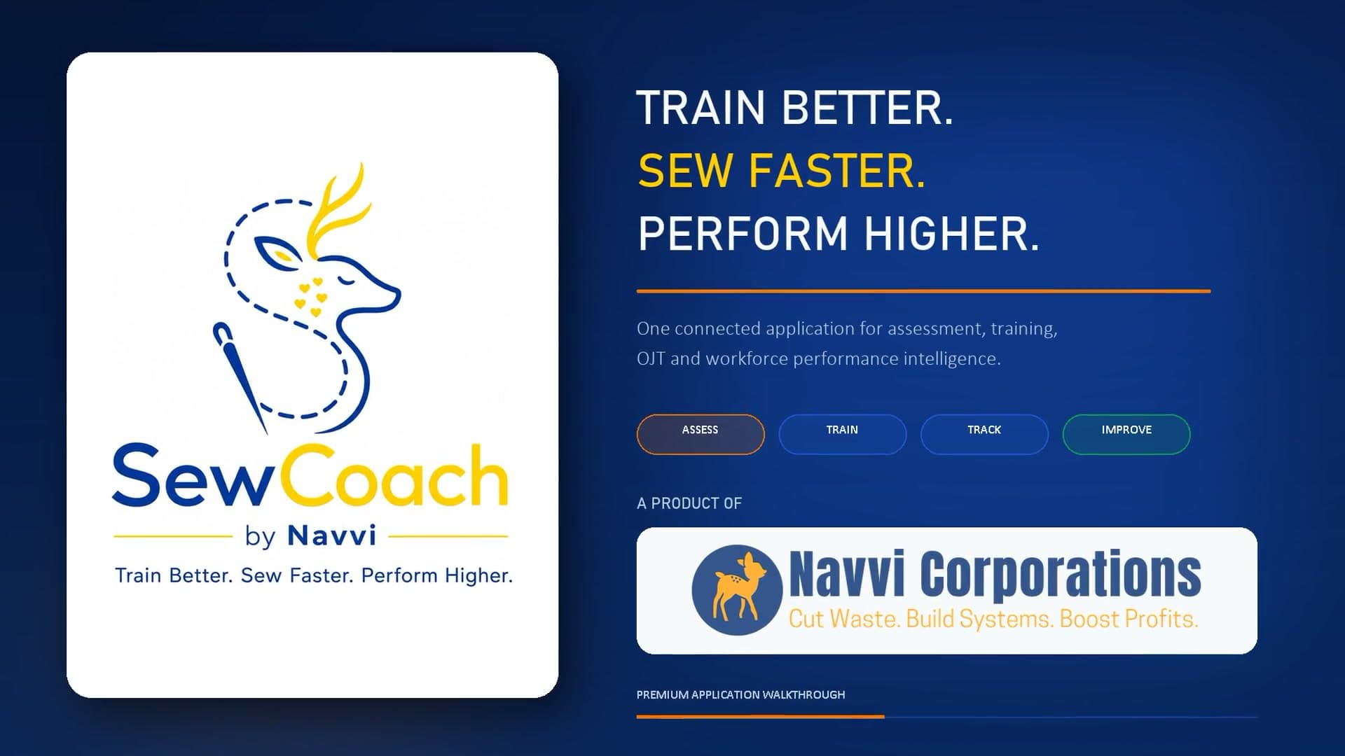 SewCoach operator-development system overview